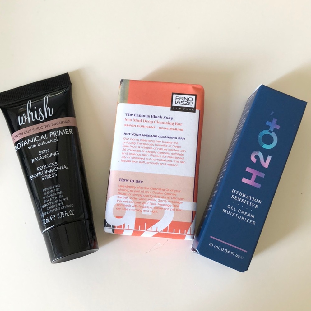 New Three Piece Set! Whish,H2O+ and Erno Laszio.